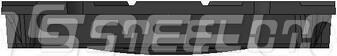 Решетка чугунная щелевая SteePro DN 100, кл. D400 ВЧ-50