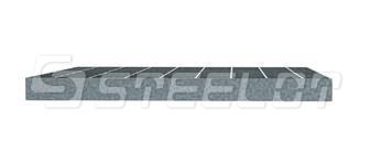 Решетка стальная ячеистая SteeStart 300х300 В125 вес - 1.44